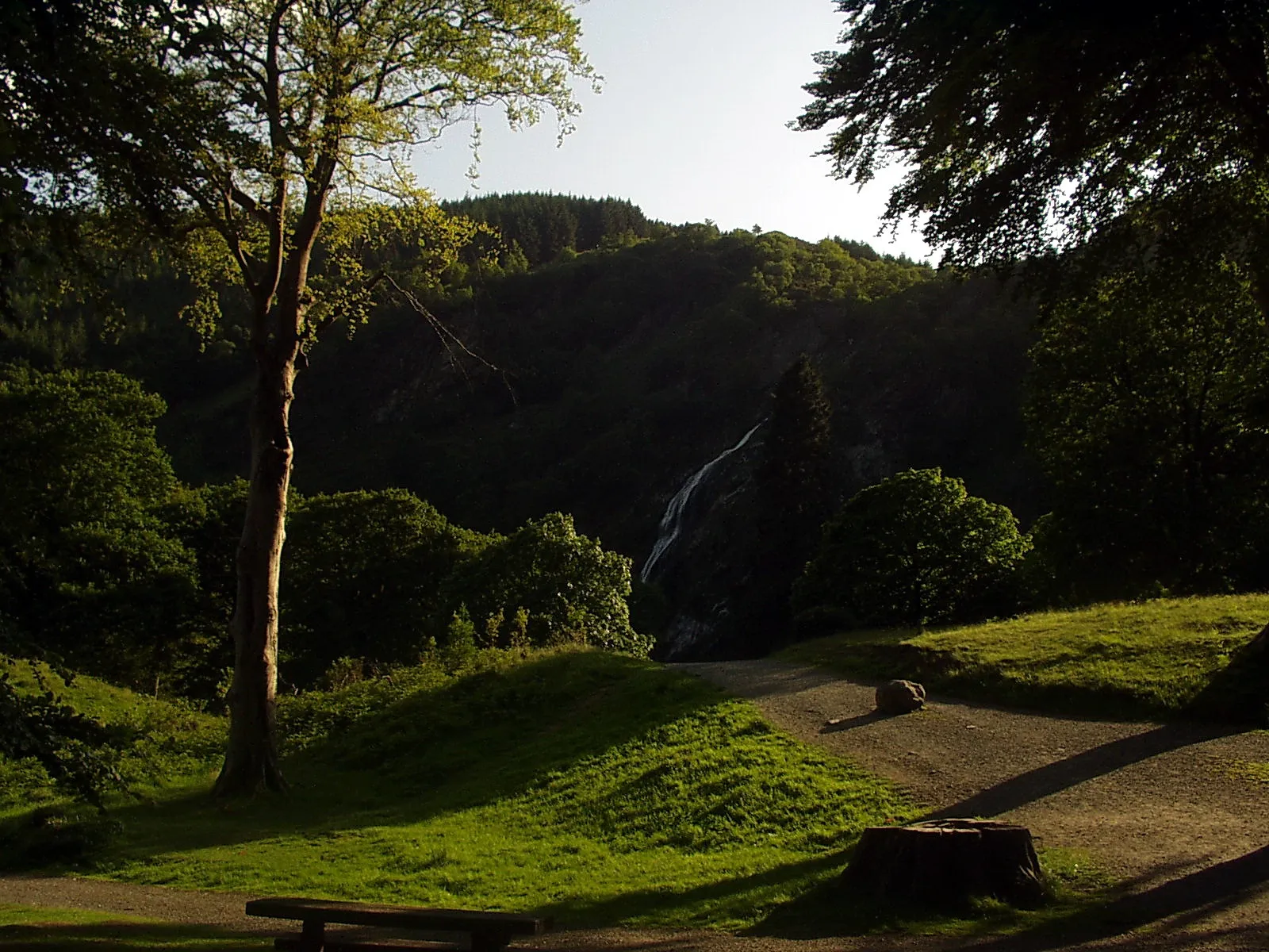 Powerscourt waterfall, County Wicklow